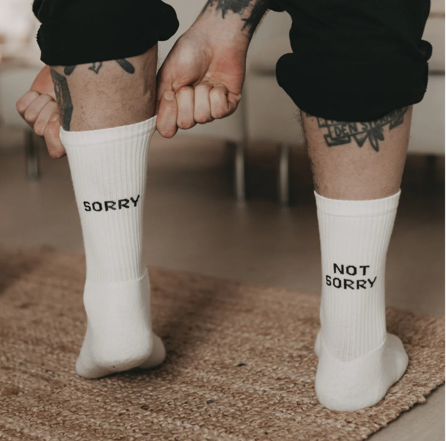 Socken mit  Spruch / Motiv, verschieden