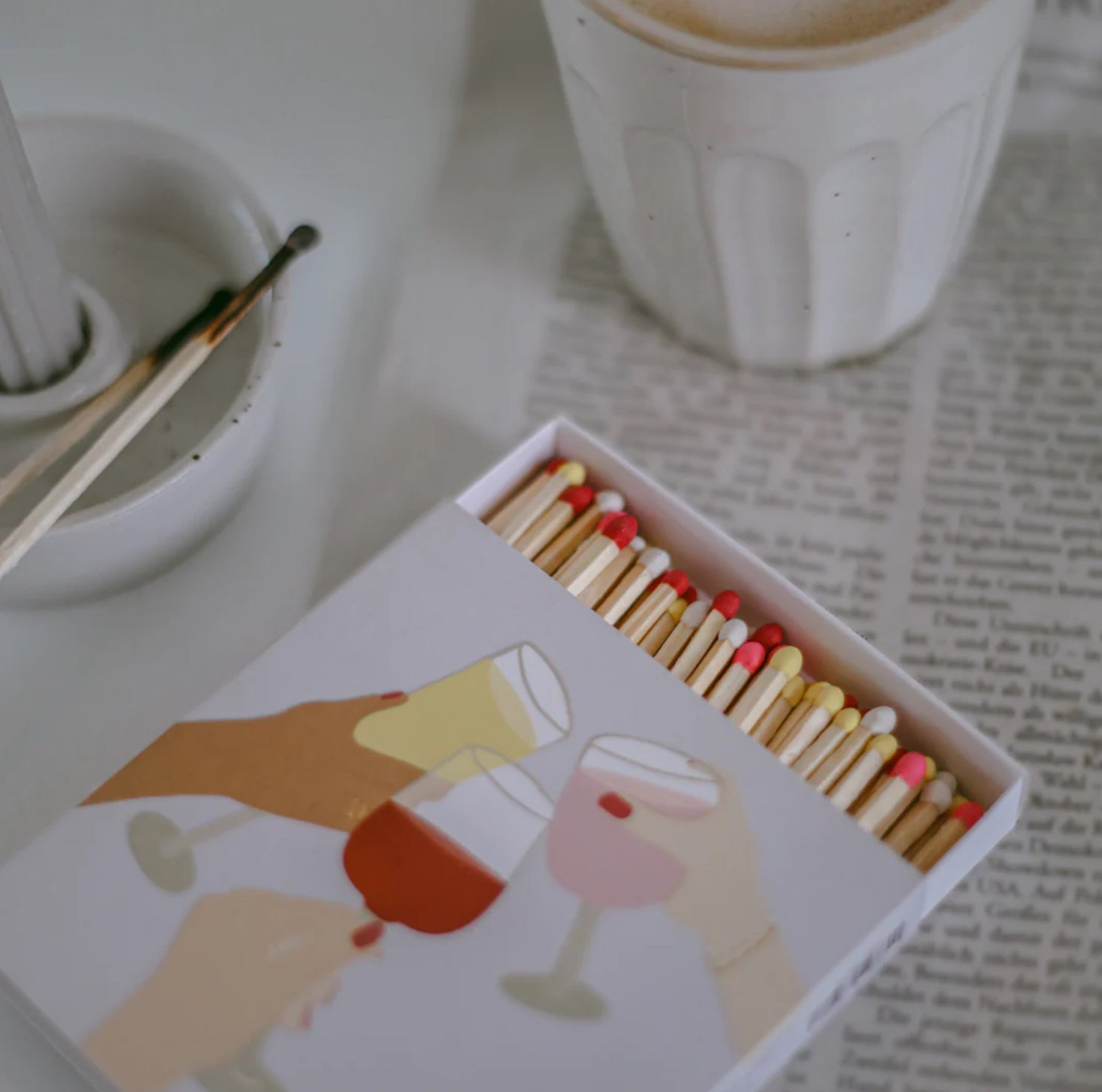 Eulenschnitt, Streichhölzer