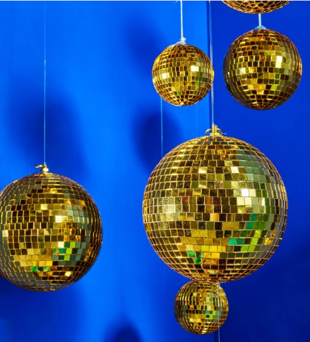 Discokugel 10 cm, verschiedene Farben