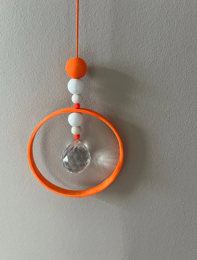 Suncatcher im Ring, verschiedene Farben