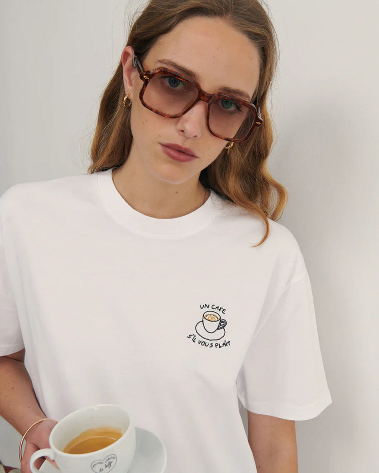 T-Shirt,  un cafe, verschiedene Größen