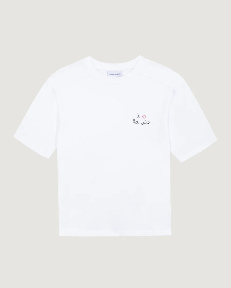 T-Shirt,  i love la vie,  verschiedene Größen