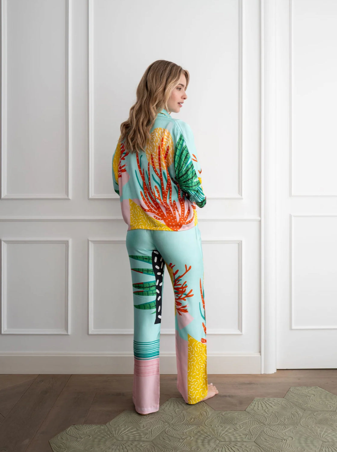 Daypyjama Bluse under the Sea,  verschiedene Grössen