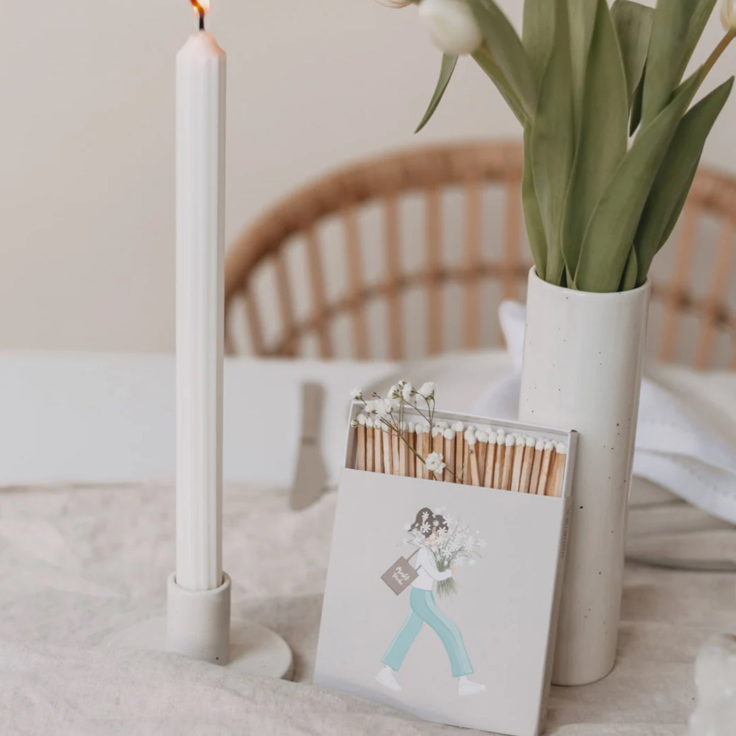 Eulenschnitt, Streichhölzer