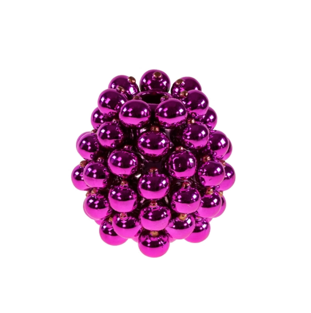 Vase Boule, pink-lila