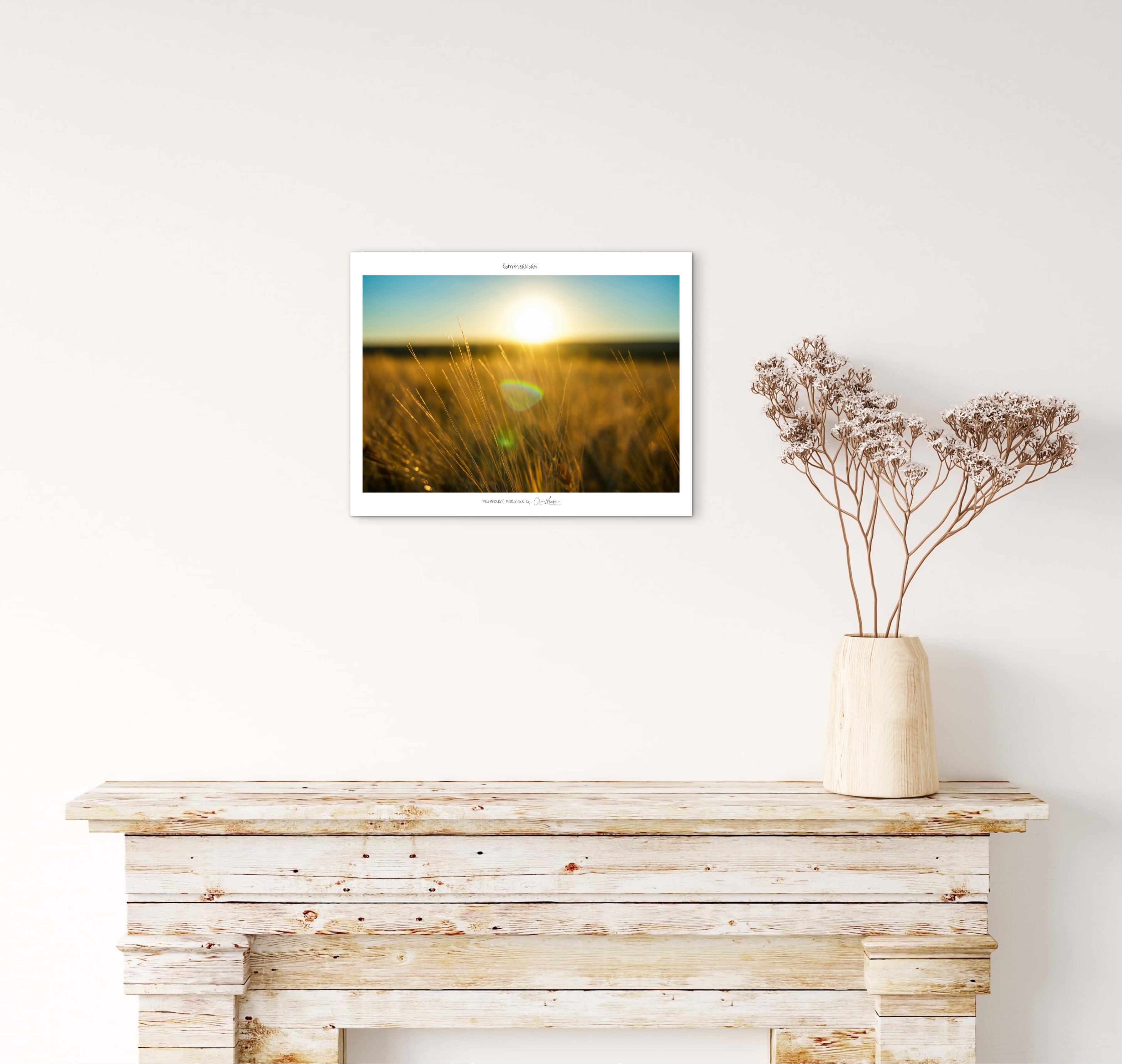 Poster Sommerkorn, verschiedene Grössen, Querformat