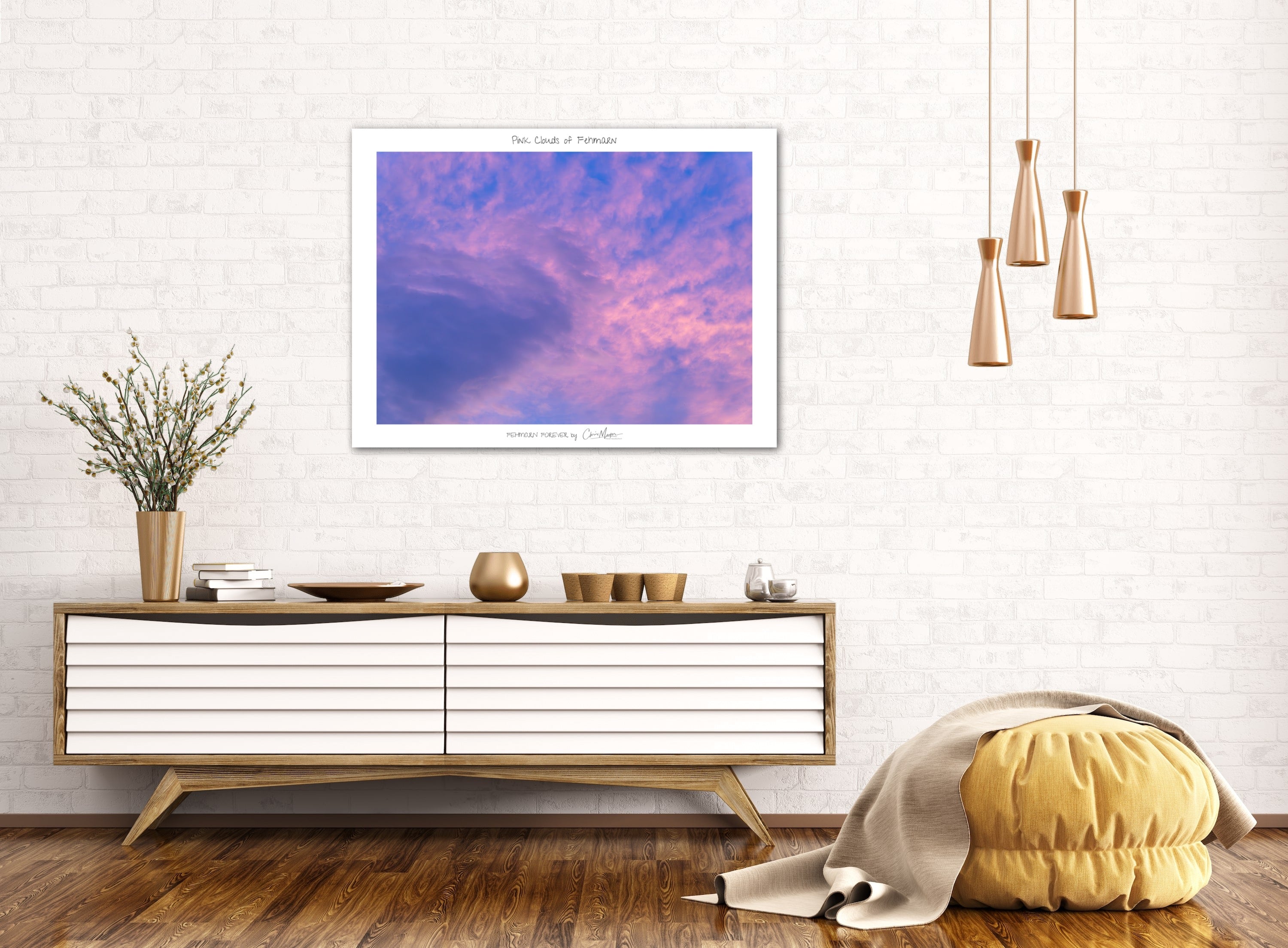 PINK CLOUDS OF FEHMARN - Poster - FF, Querformat