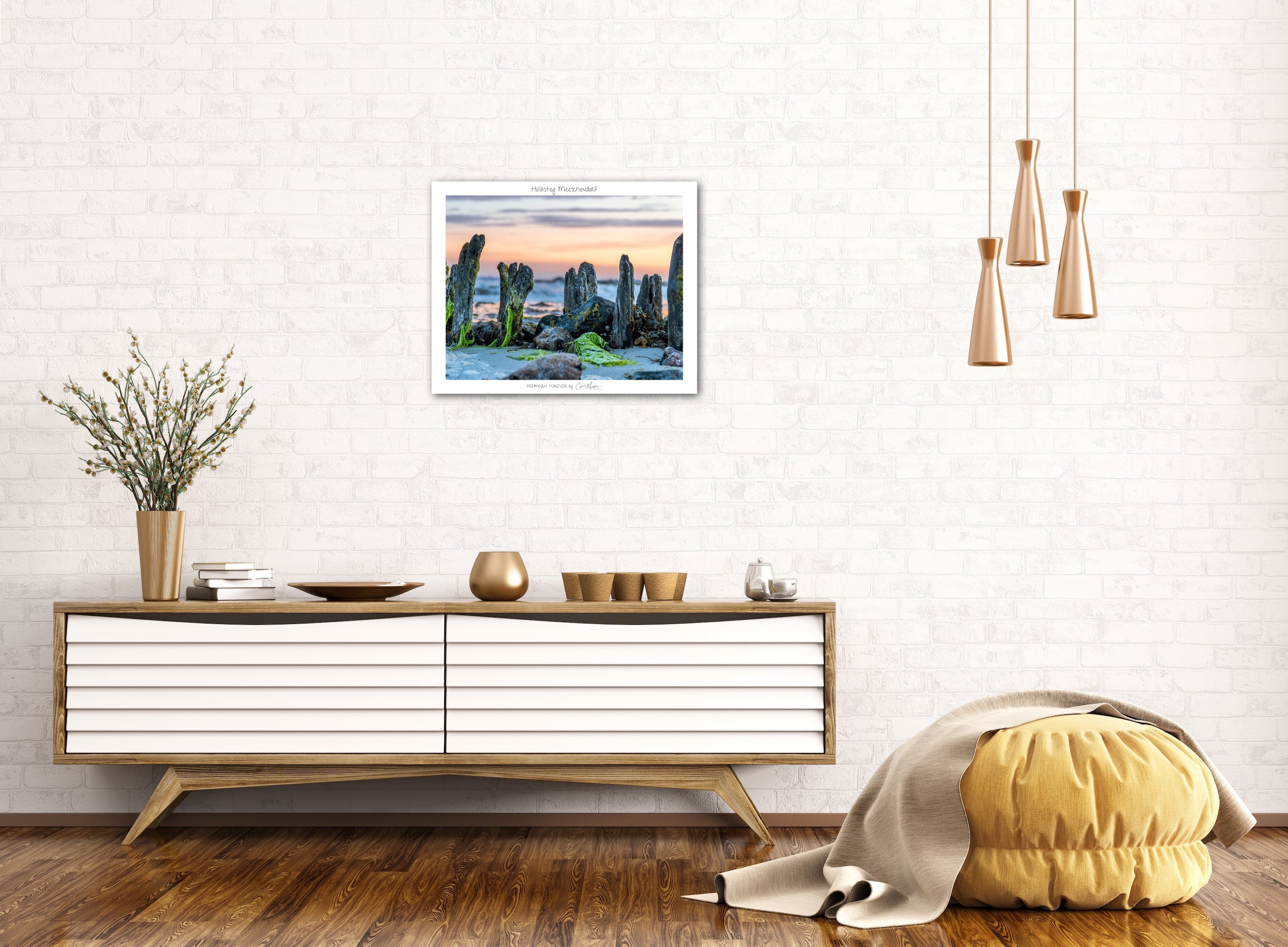 HOLZSTEG MESCHENDORF - Poster - FF, Querformat