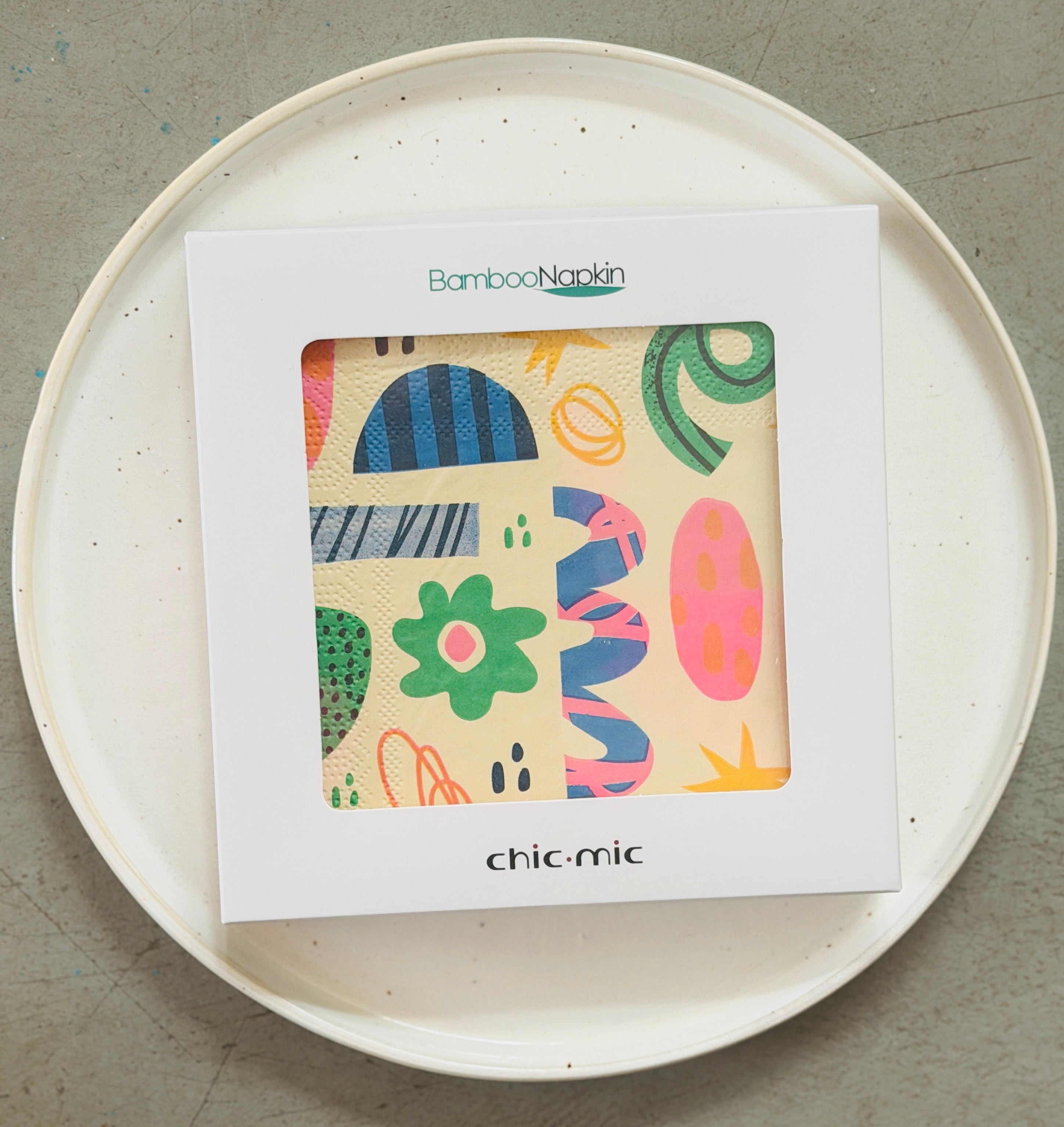 Servietten, verschiedene Muster