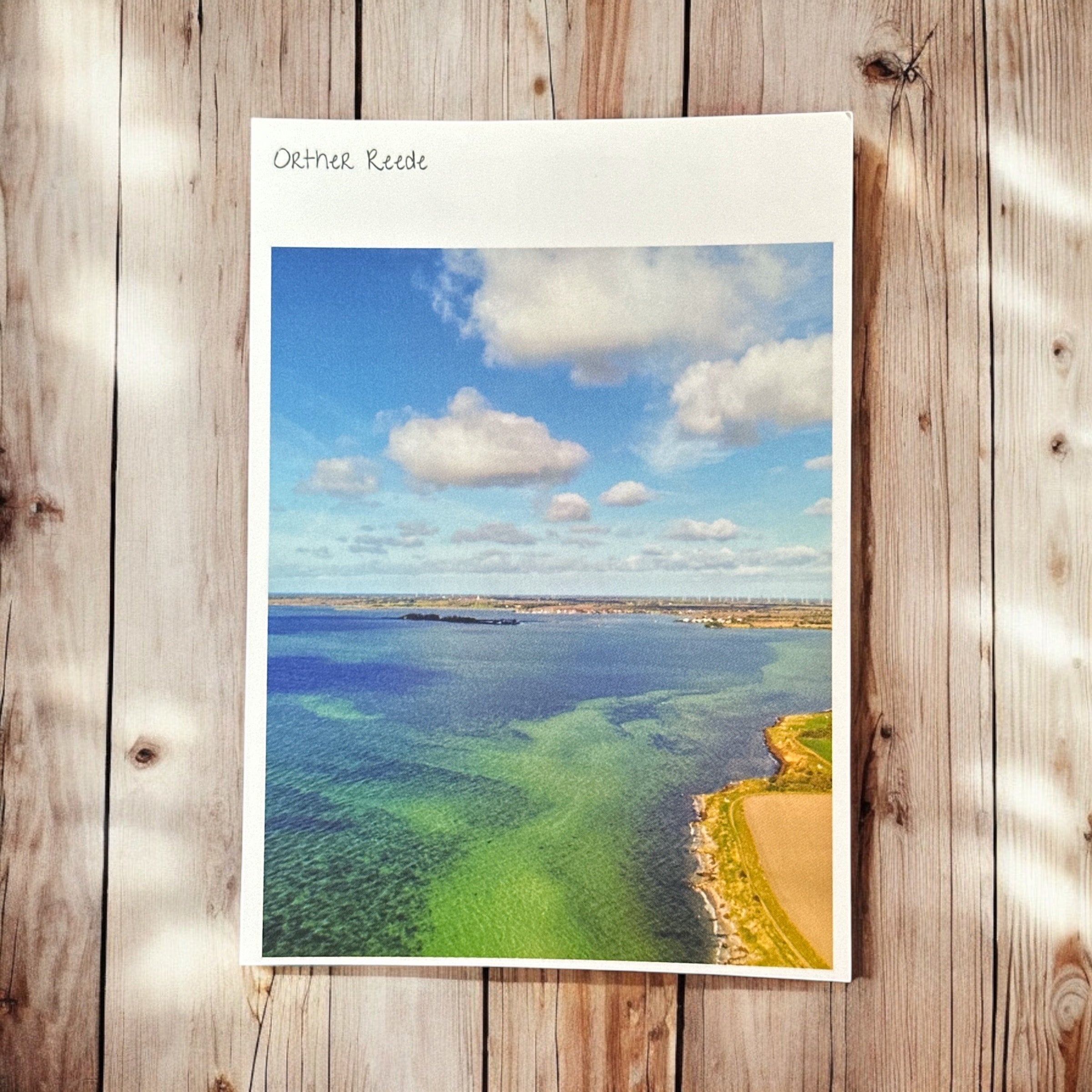 Postkarte "Orther Reede"