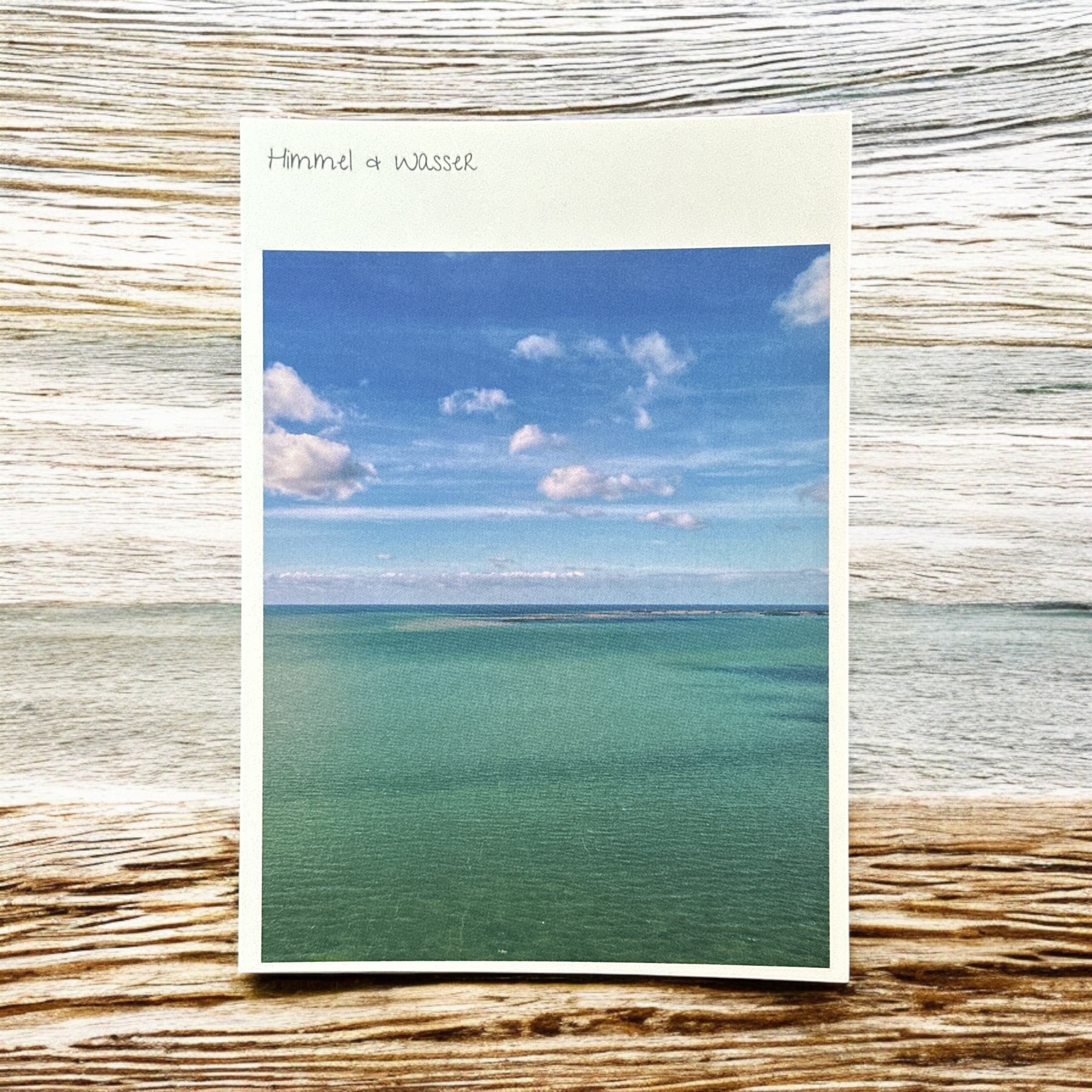 Postkarte "Himmel & Wasser"