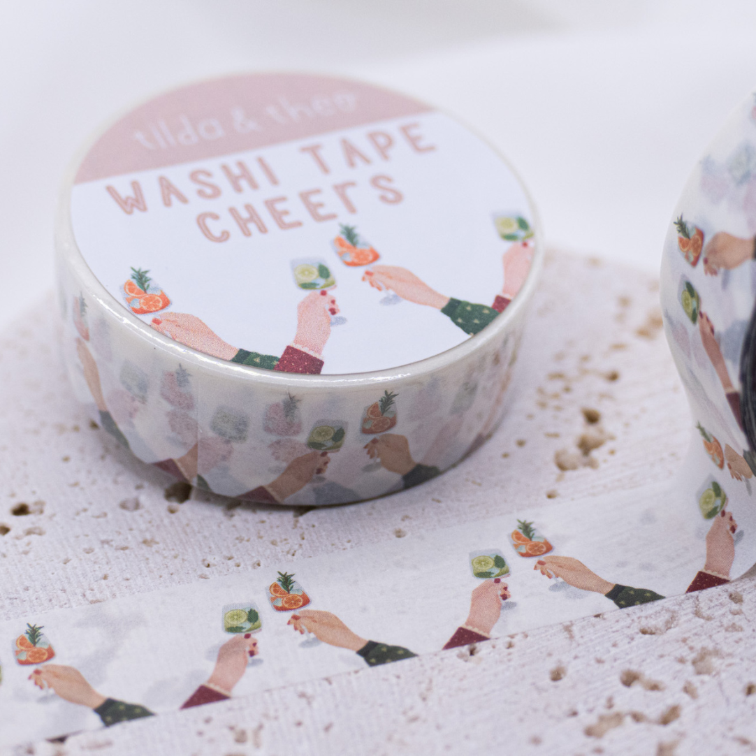 Washi Tape  - Cocktails