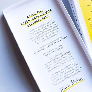 Kartenset, Darf ich dich was fragen?