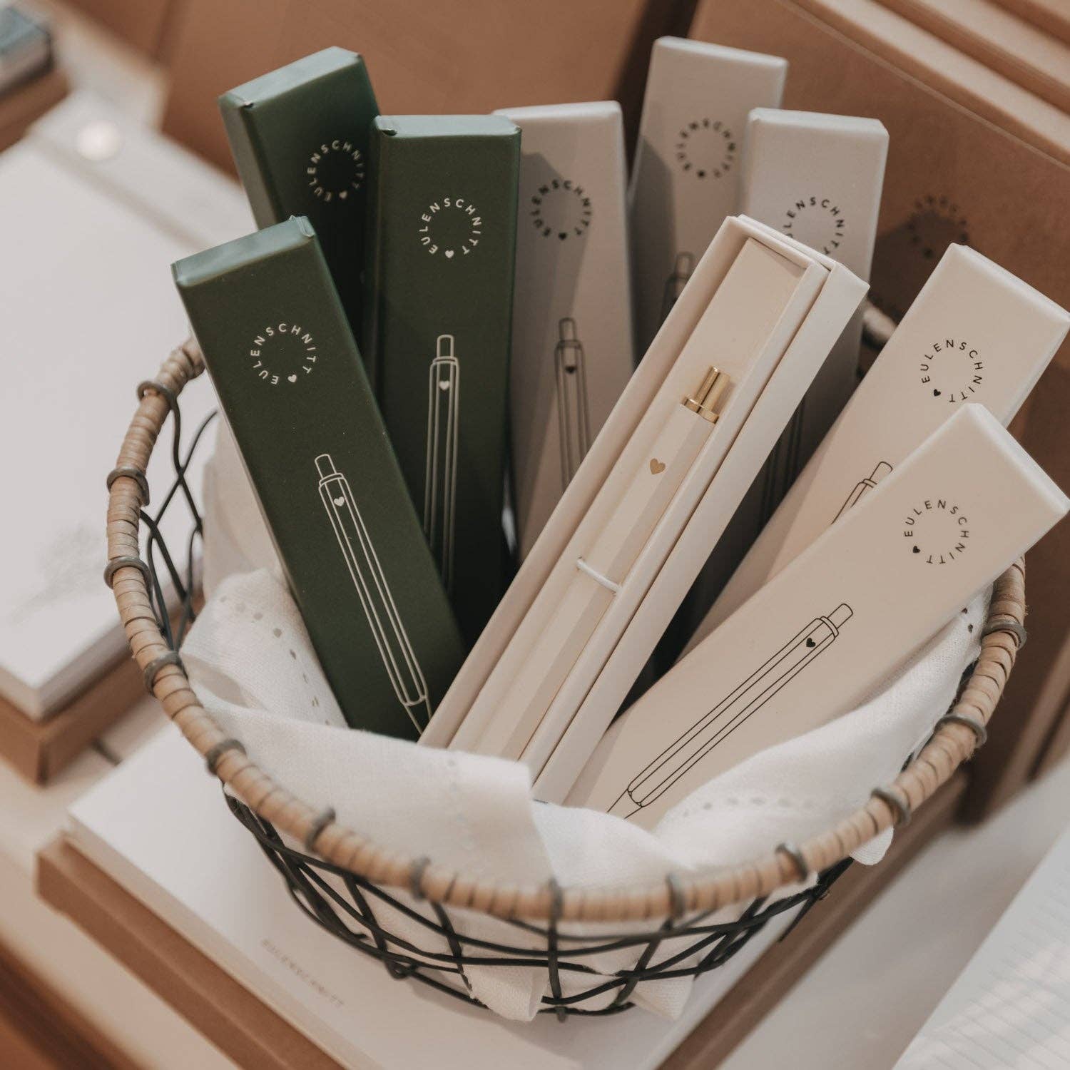 Kugelschreiber Creme