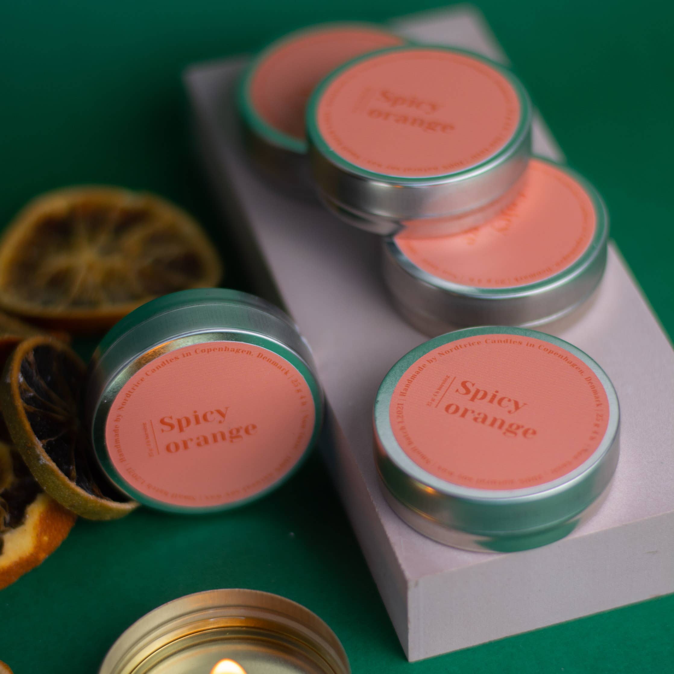 Mini-Duftkerzen, Spicy Orange