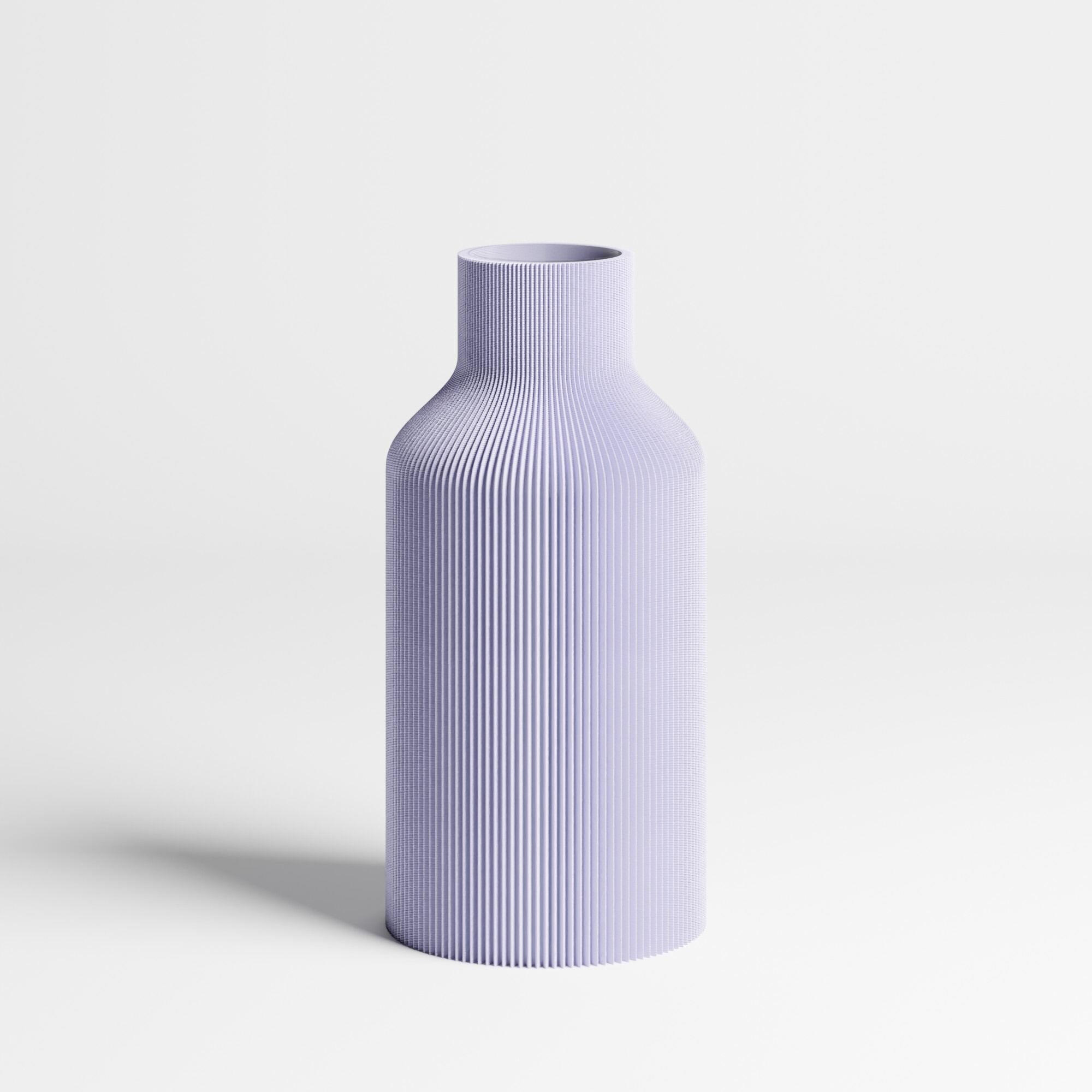 3d Vase - FLASCHE, Grösse M,verschiedene Farben