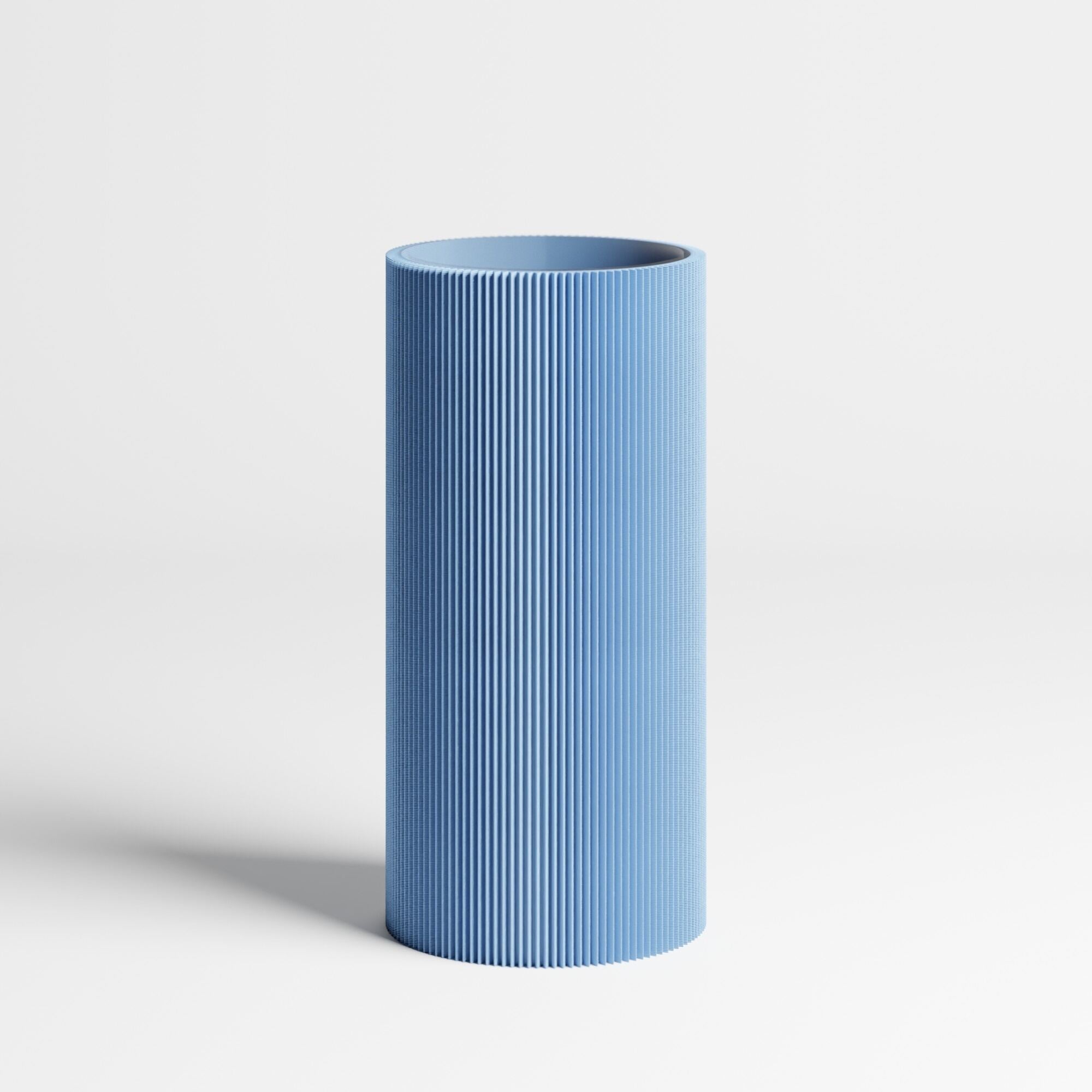 3D Vase-GERADE, Grösse S, verschiedene Farben