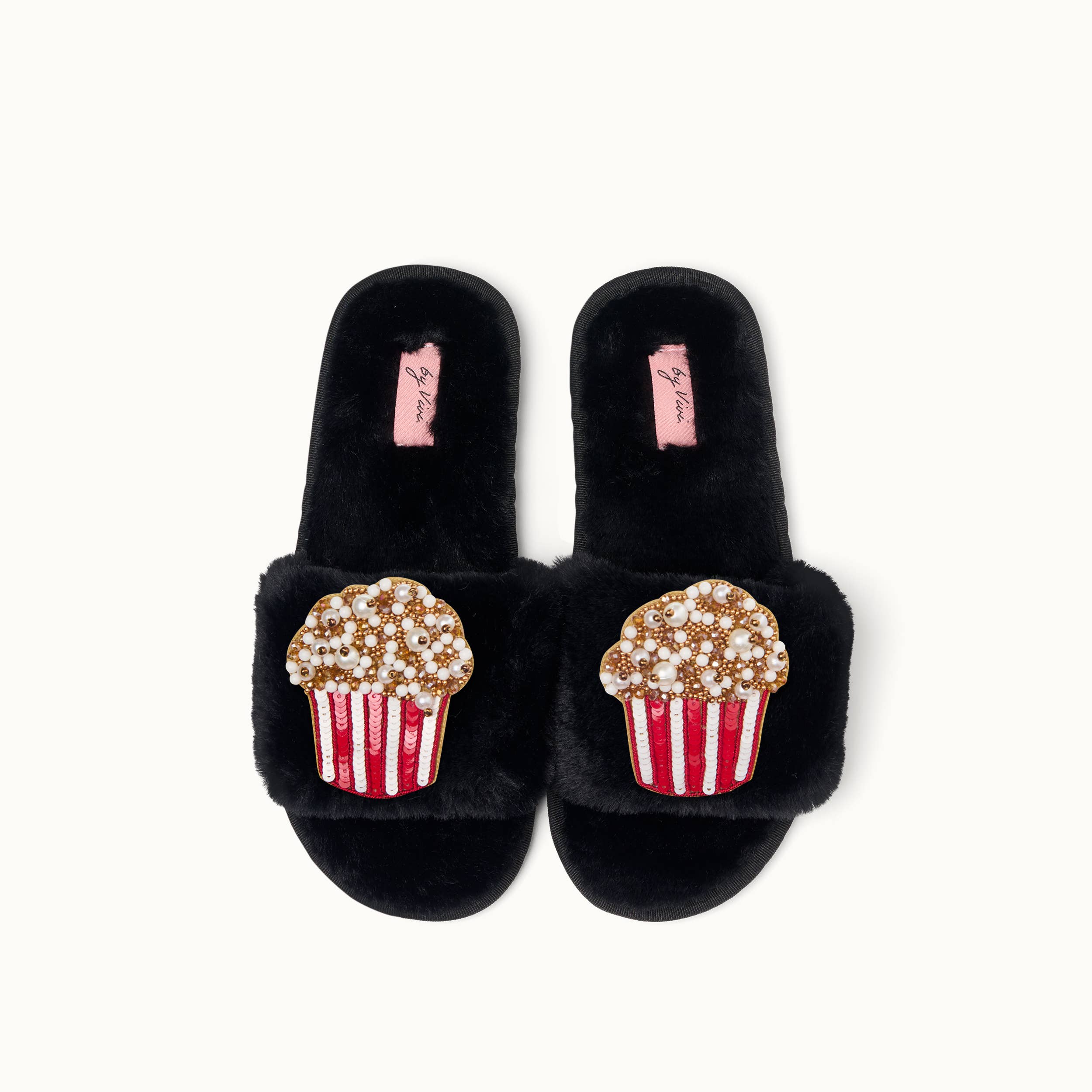 Brosche Popcorn
