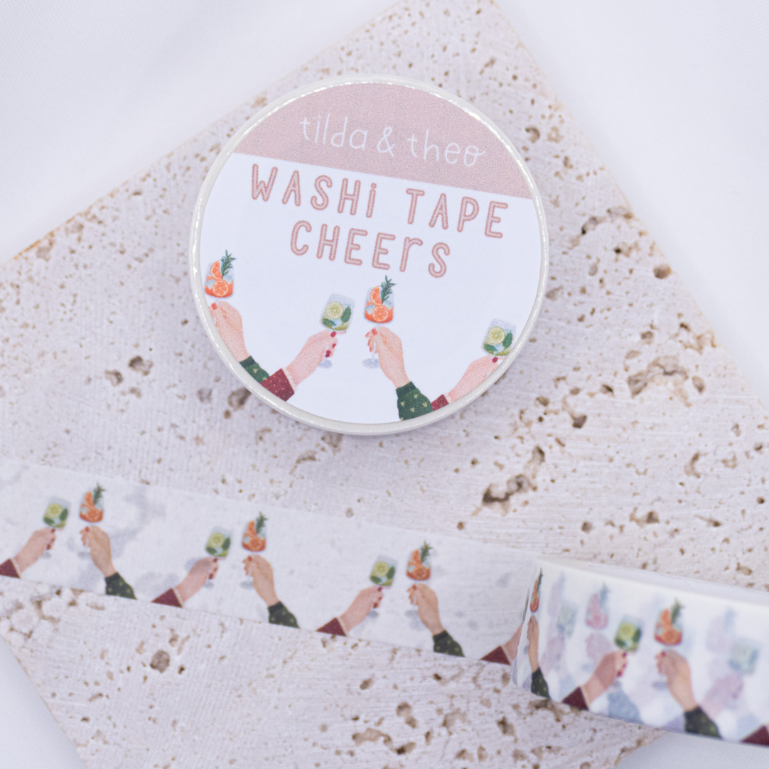 Washi Tape  - Cocktails