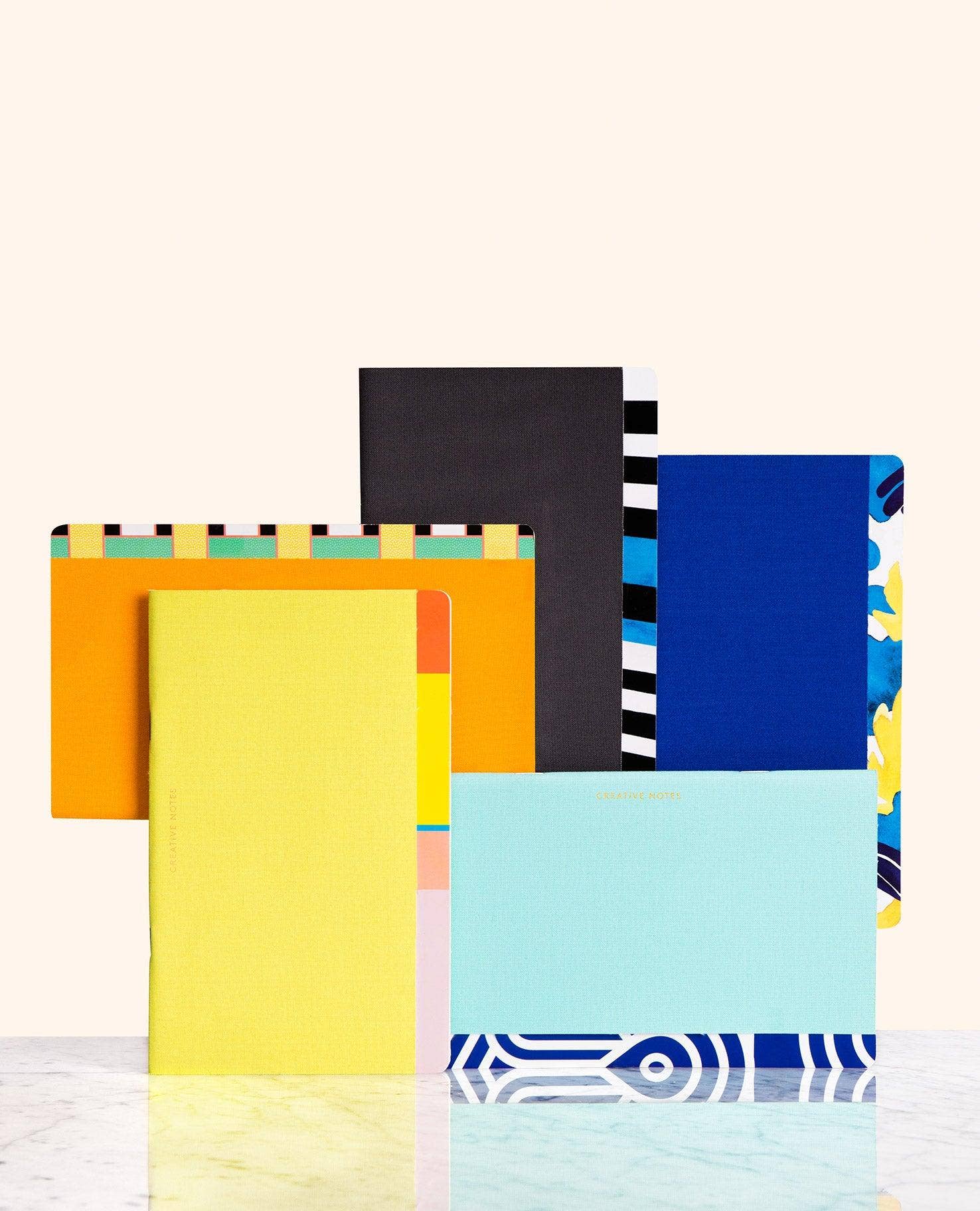 Notizblöcke blau
