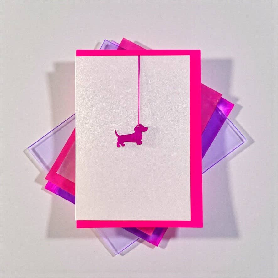 Häng mich glücklich * Kleiner Wiener neonpink