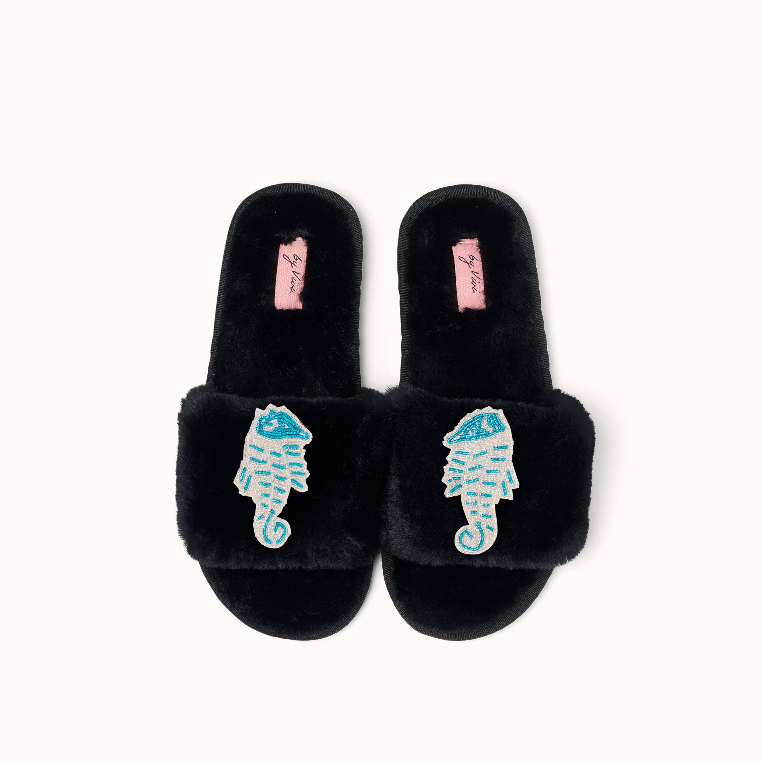 Brosche Seepferdchen