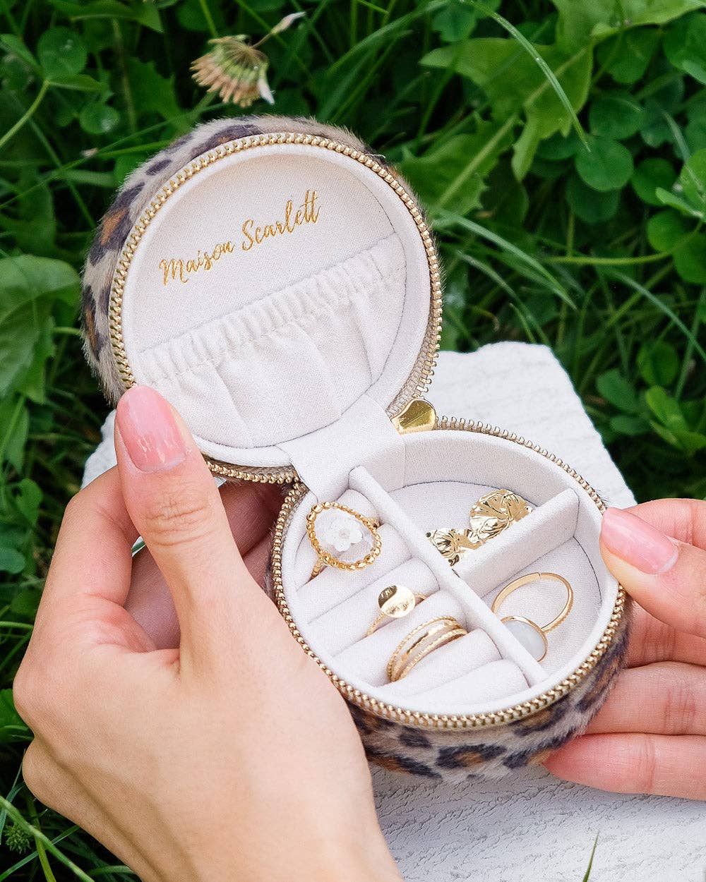 Schmuckkästchen, leopard