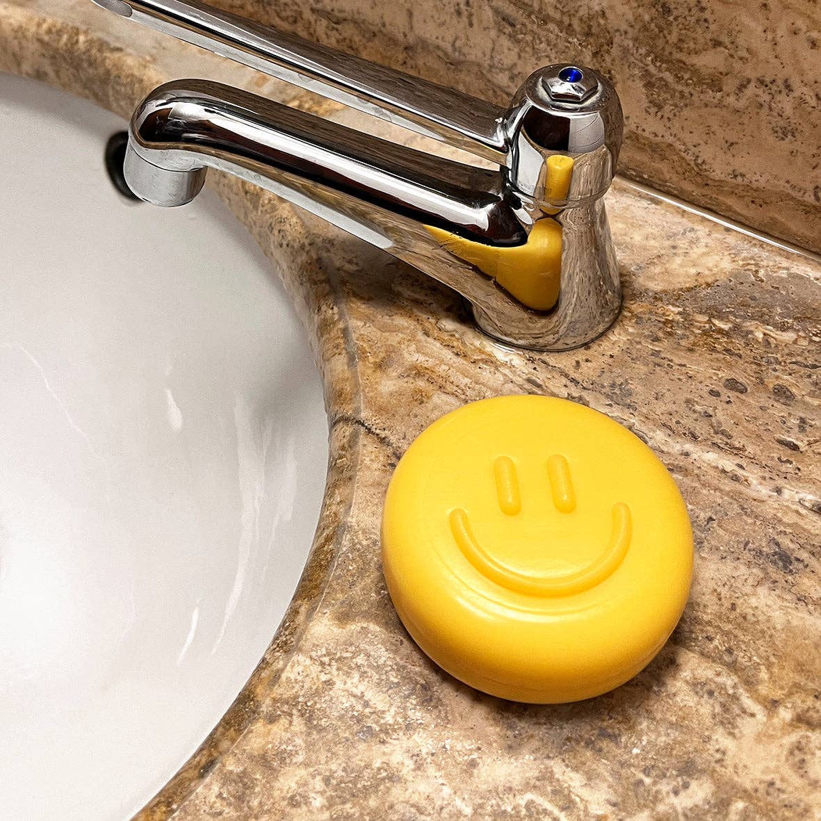 THE HAPPY SOAP Smiley-Seife in gelb