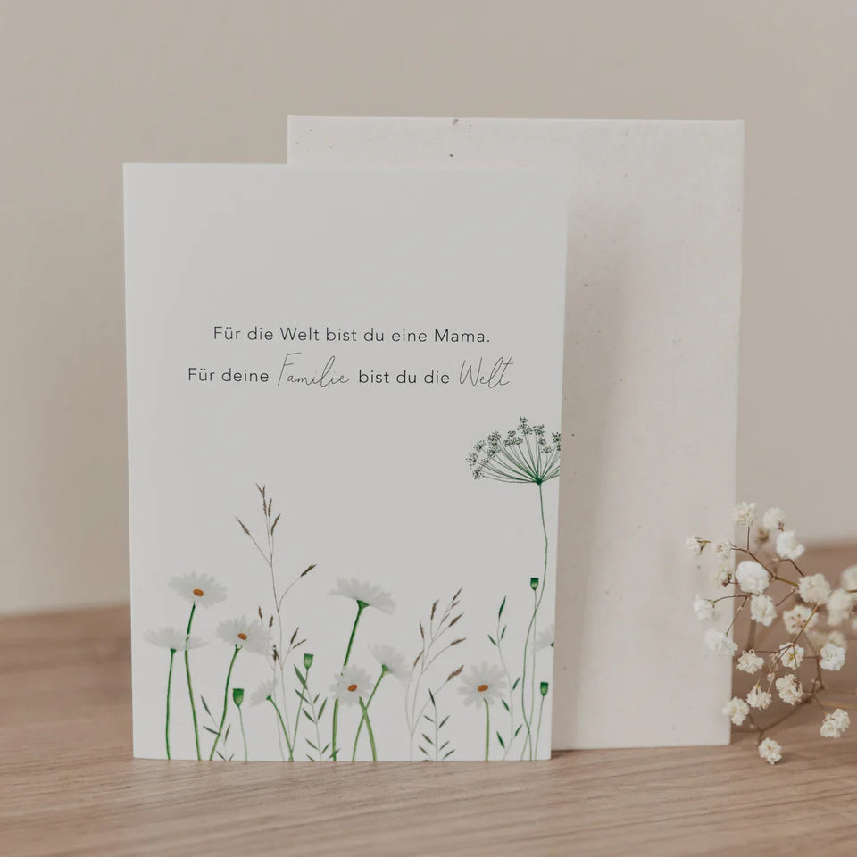 Karten zum Klappen mit Umschlag, verschiedene Motive