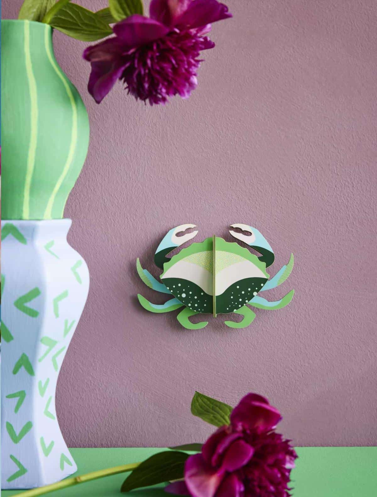 Wanddekoration, verschiedene Meerestiere