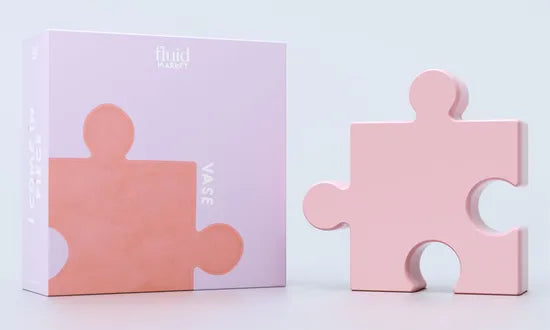 Puzzle Vase, verschiedene Farben