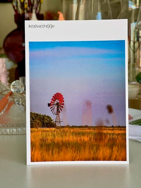 Postkarte "Inselweste(r)n" Flügge