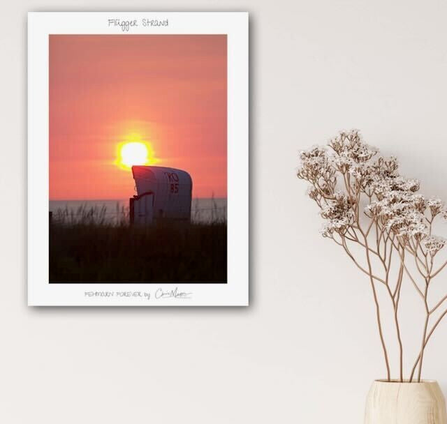 Poster Limited Edition "Fehmarn Forever" verschiedene Motive, 30 x 40 cm