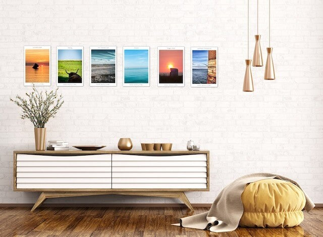 Poster Limited Edition "Fehmarn Forever" verschiedene Motive 20 x 30 cm