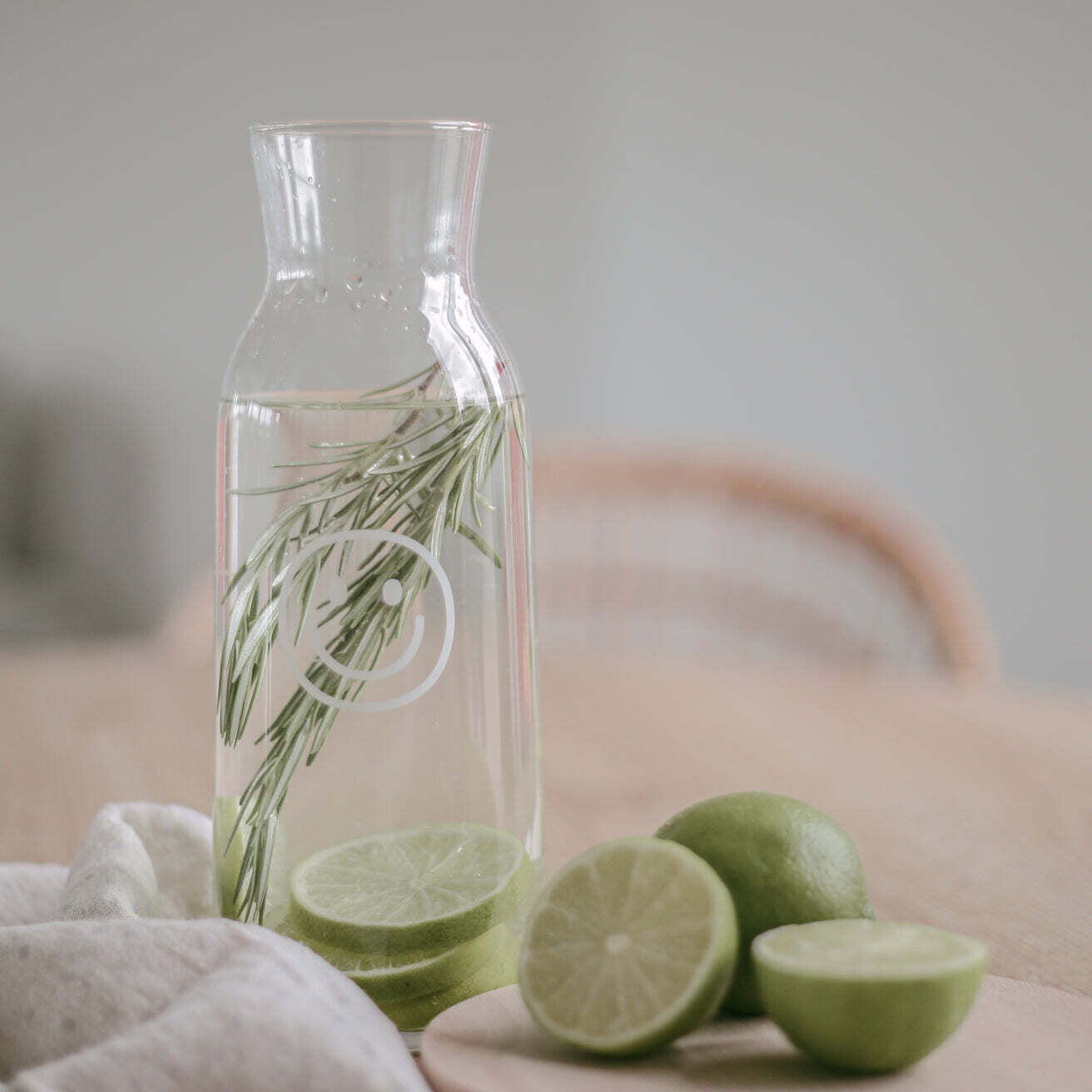 Eulenschnitt, Karaffe Herz oder Smiley