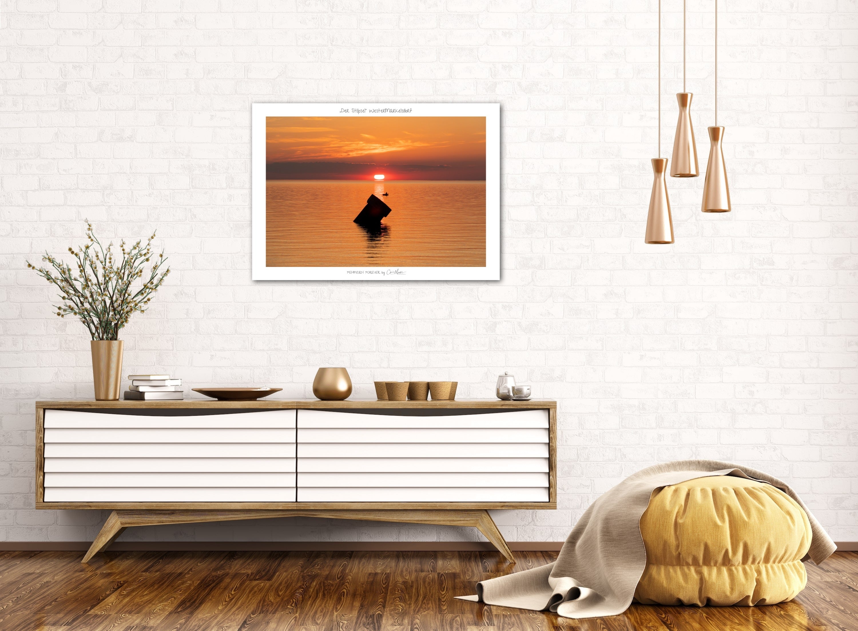 Poster Westermarkelsdorf Querformat 80 x 60 cm