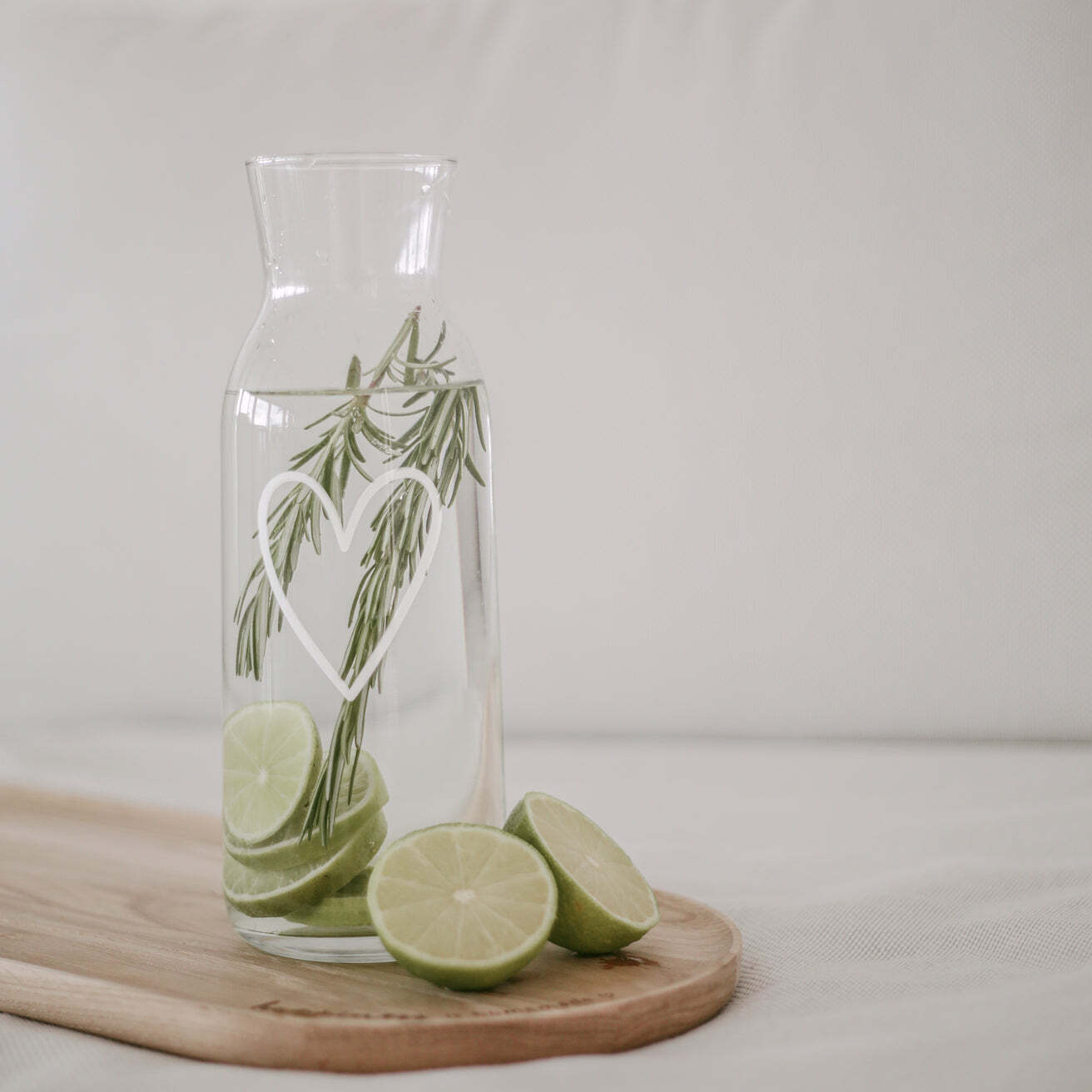 Eulenschnitt, Karaffe Herz oder Smiley