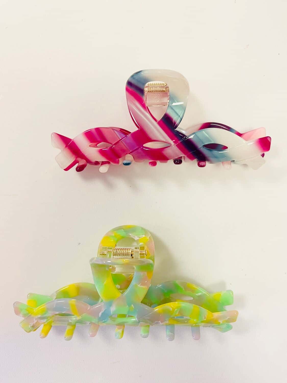 Hair Clip, swirl, verschiedene Farben